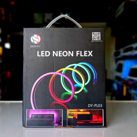 TIRA LED NEON RGB 5M AUDIO RITMICA DOSYU